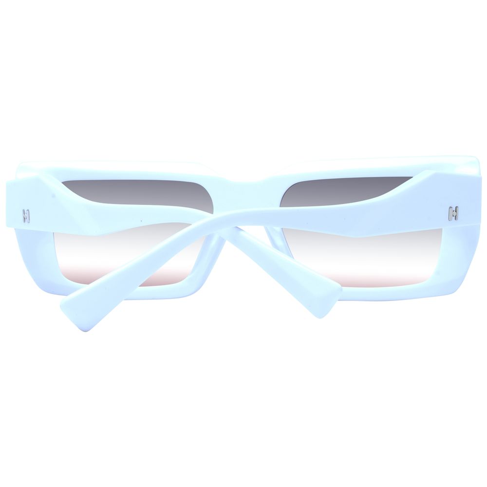 White Acetate Sunglasses