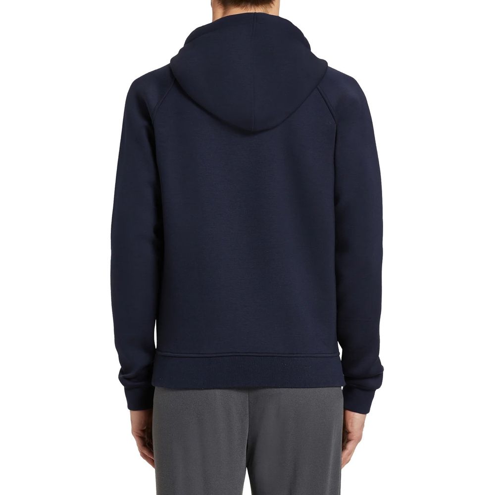 Blue Elastane Sweatshirt