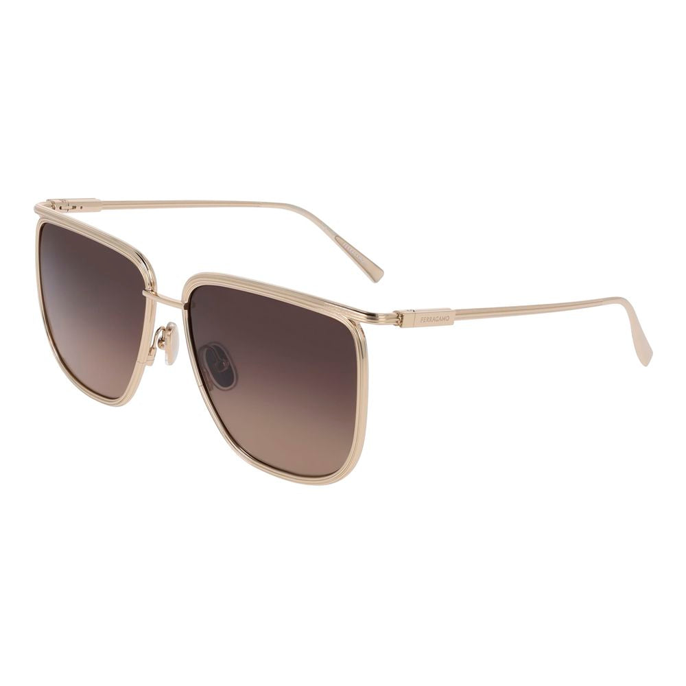 Gold Metal Sunglasses