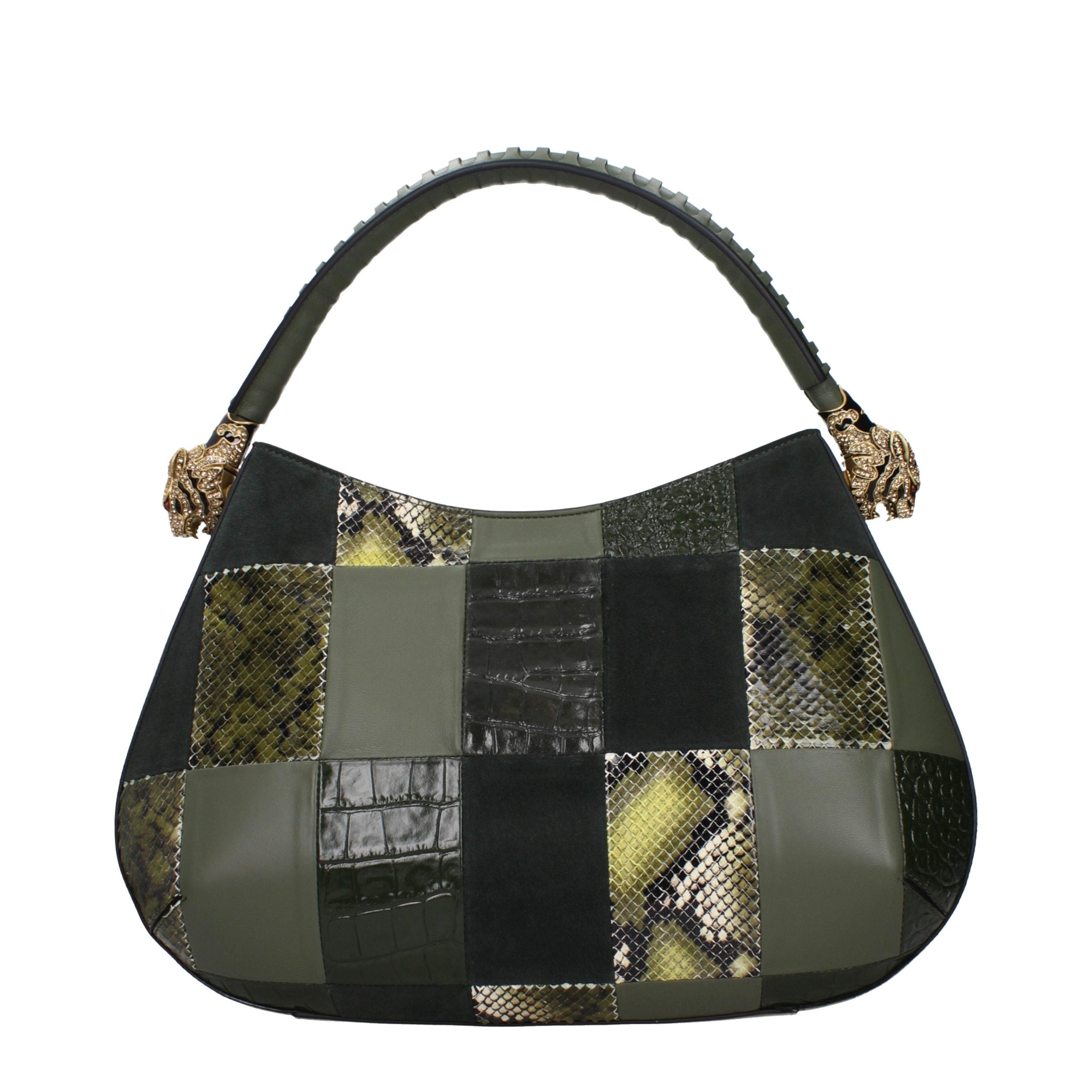 Green Leather Handbag