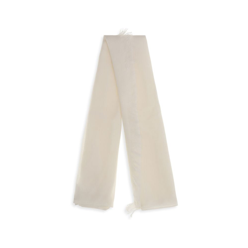 White Cashmere Foulard