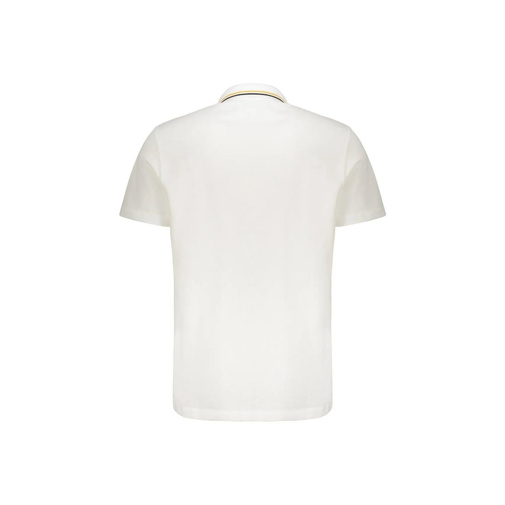 White Cotton Polo Shirt