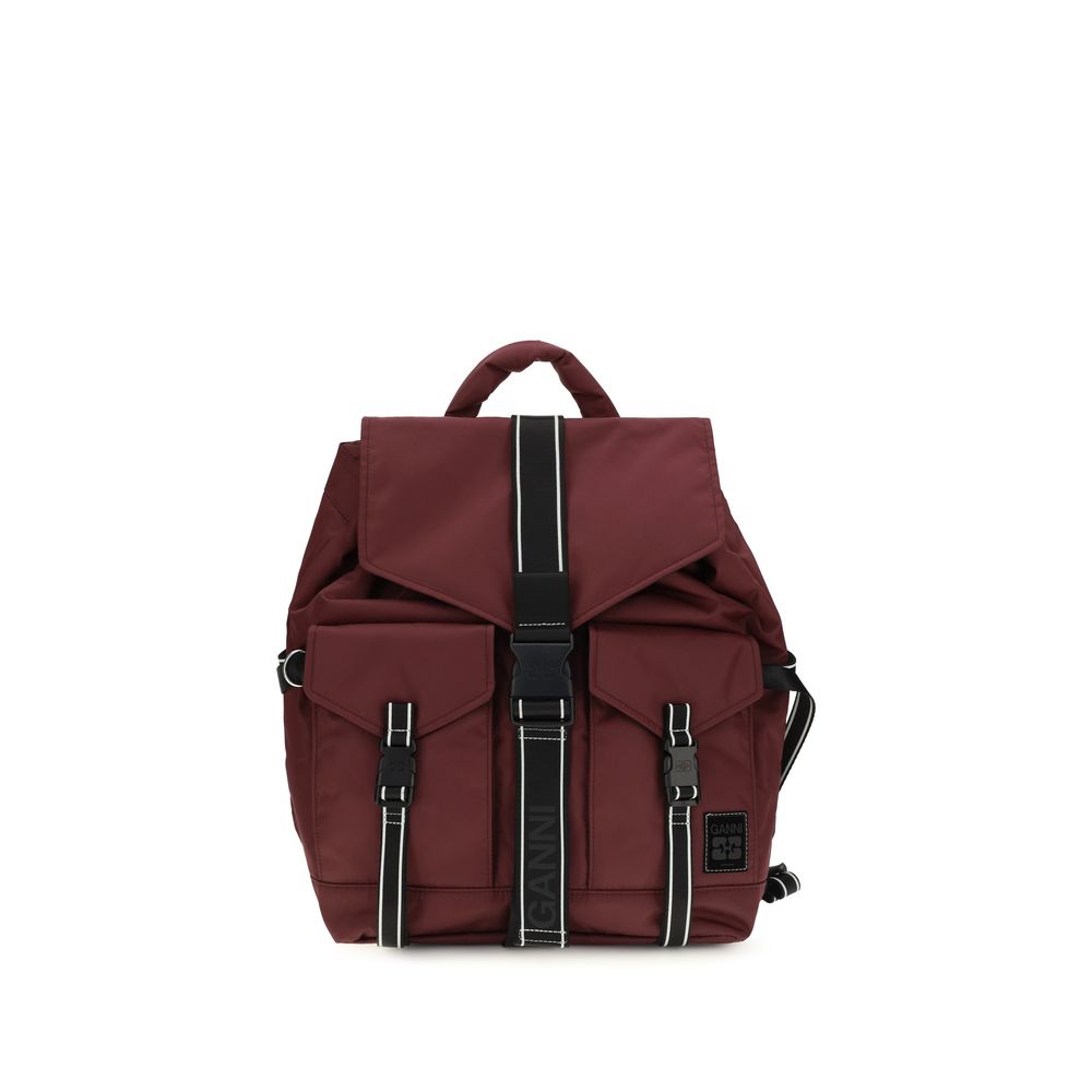 Bordeaux Recycled Polyamide Backpack