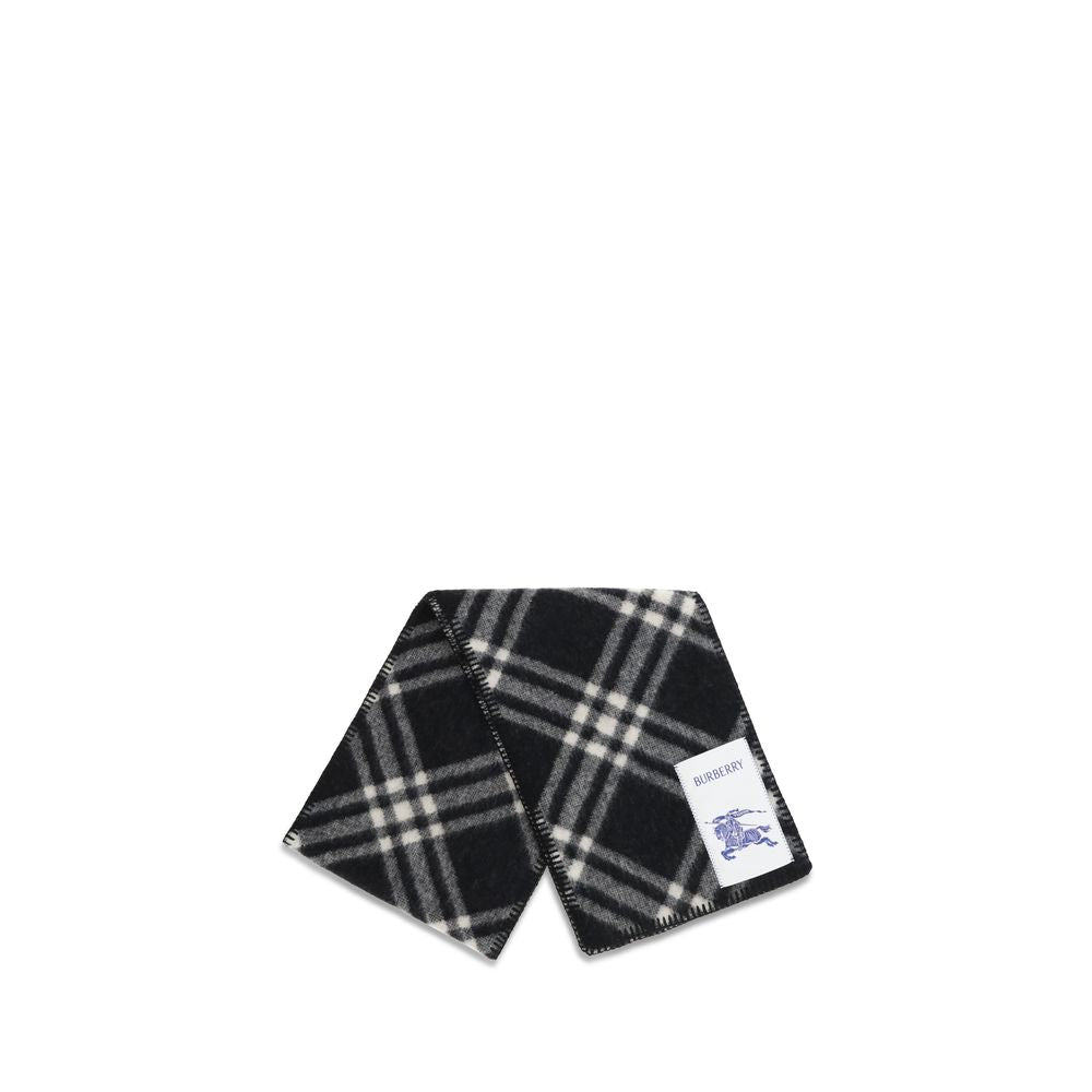 Black Wool Scarf