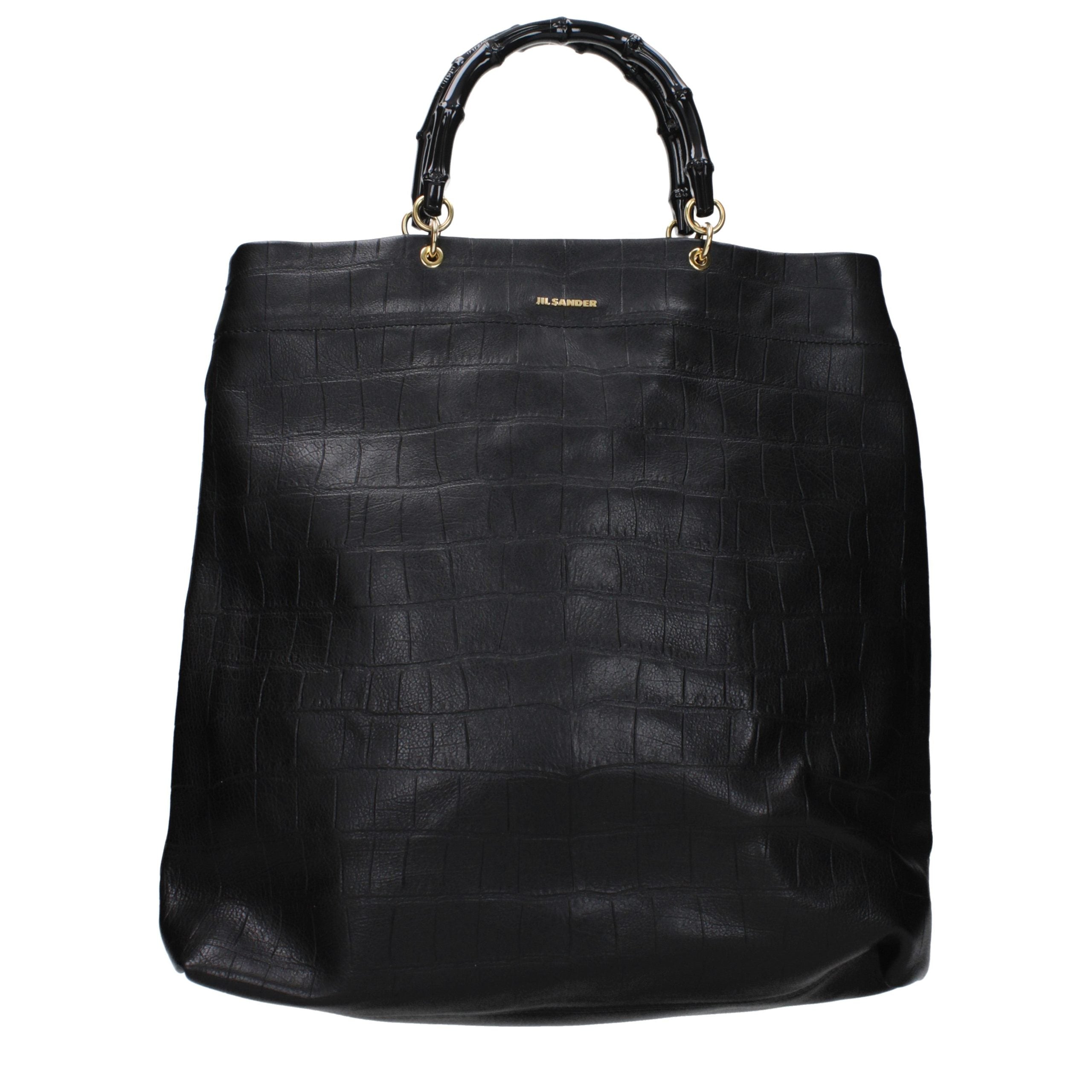 Black Leather Handbag