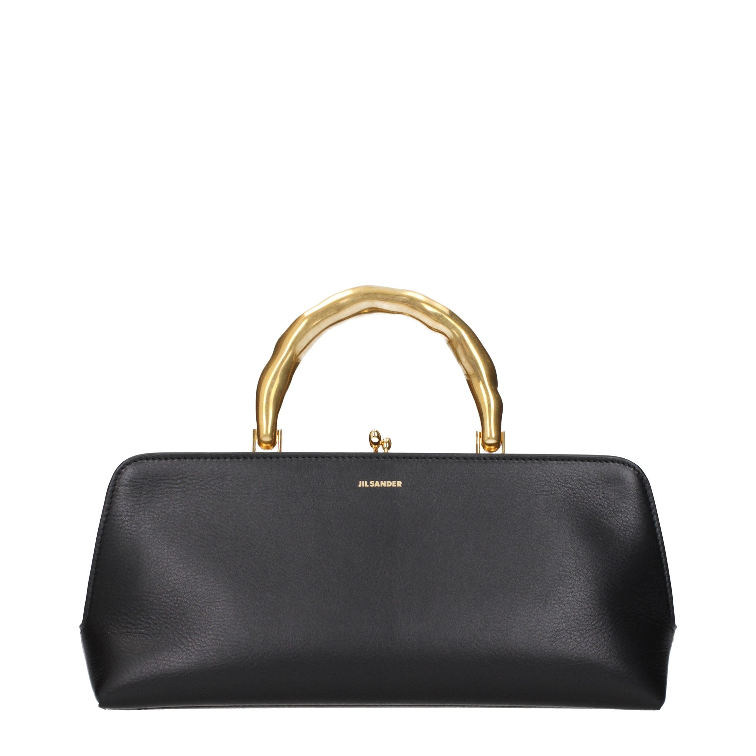 Black Leather Handbag