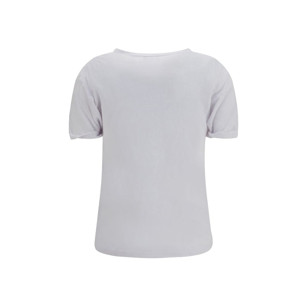 White Linen T-Shirt