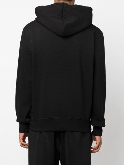 Hanorac cu glugă Versace Jeans Chic negru