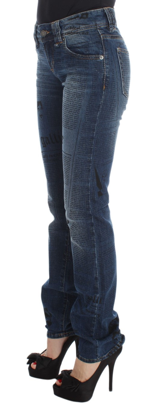 Blugi eleganți John Galliano Slim Bootcut