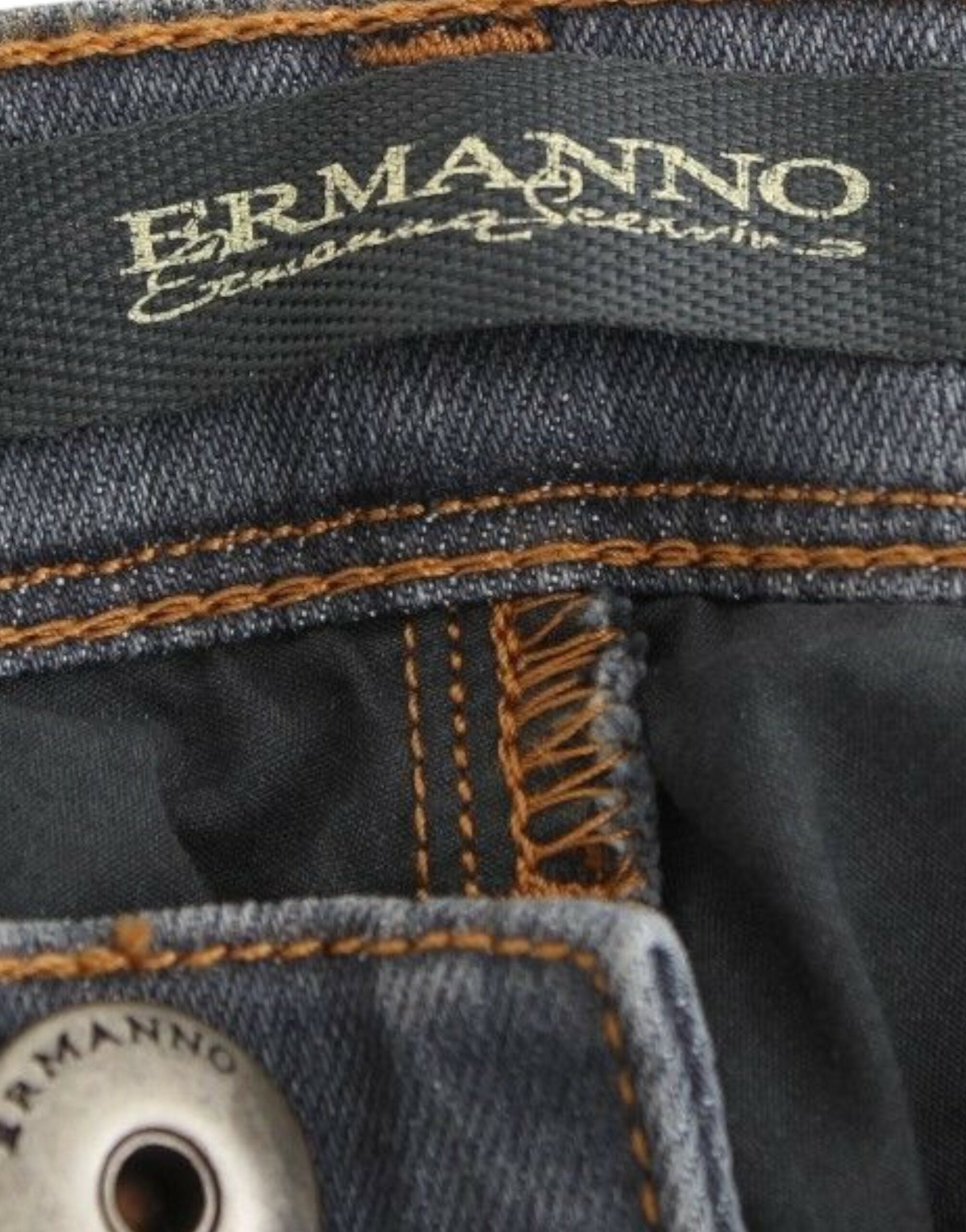 Blugi skinny slim-fit Ermanno Scervino Chic Gri