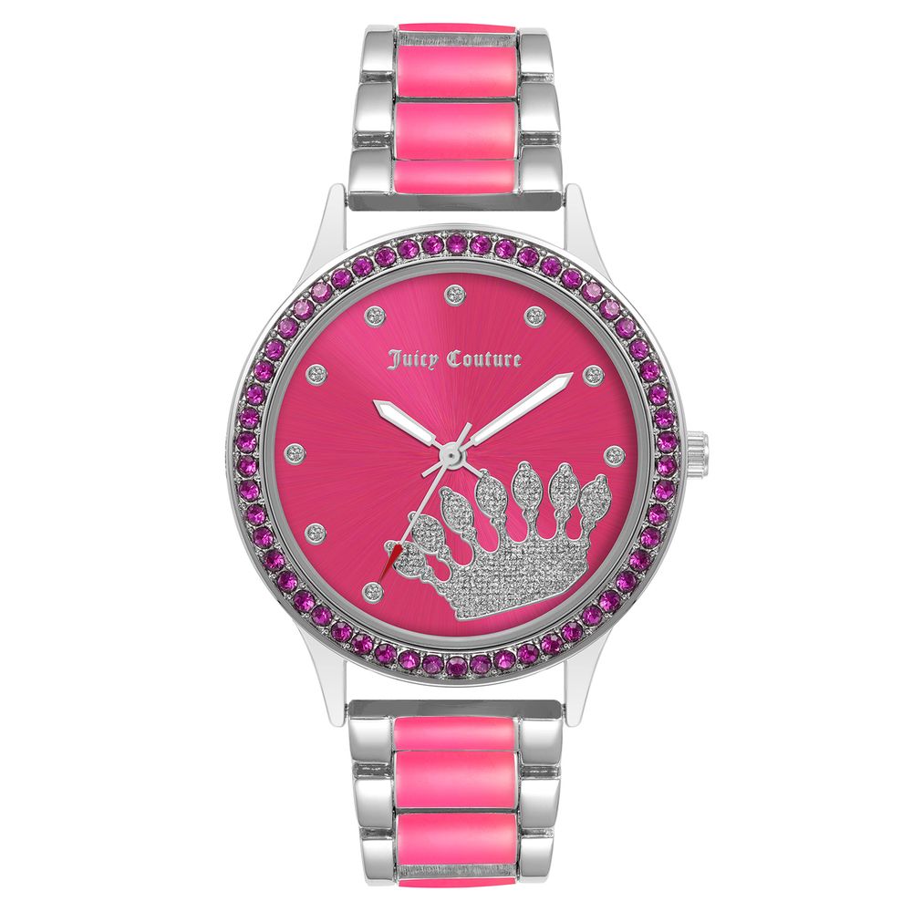 Multicolor Metal Dress Watch