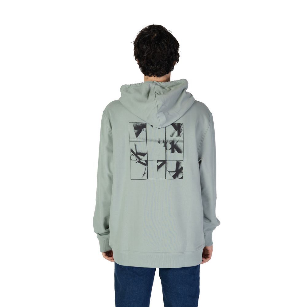 Green Cotton Hoodie