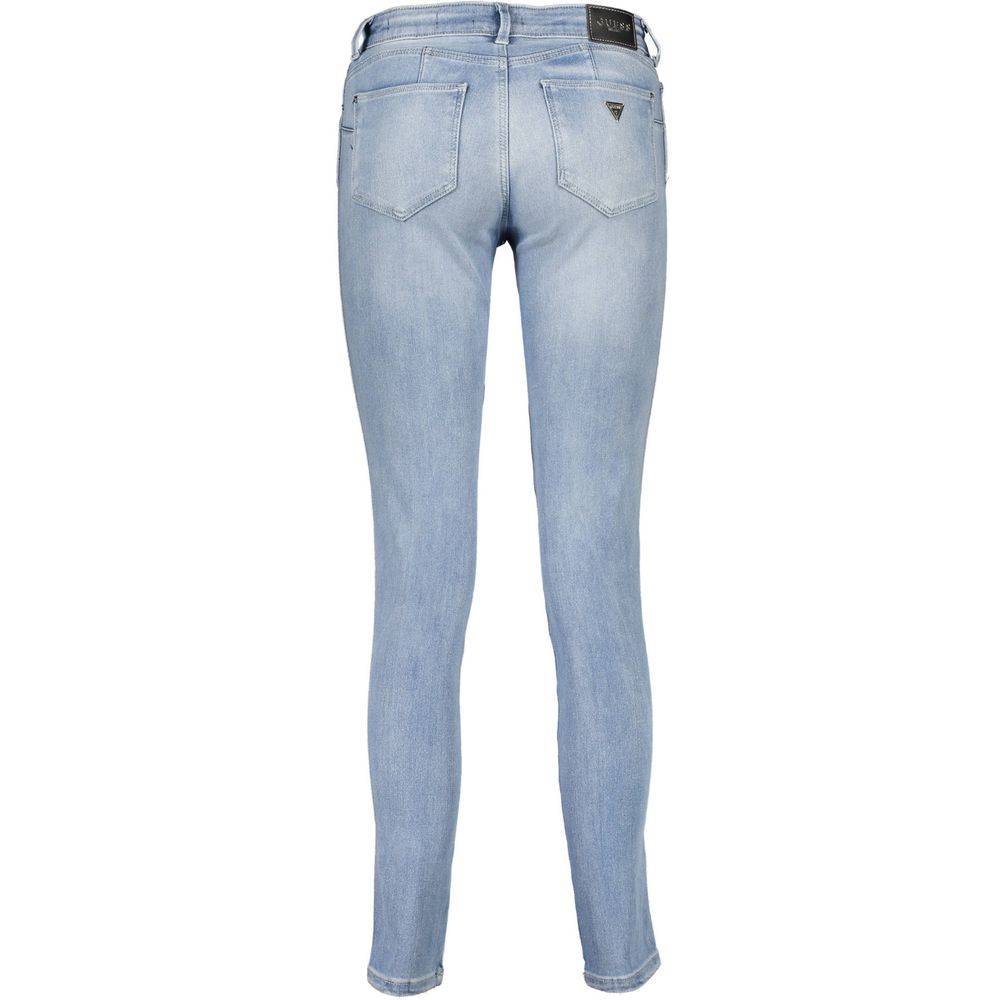 Azzurro Cotton Women Jeans