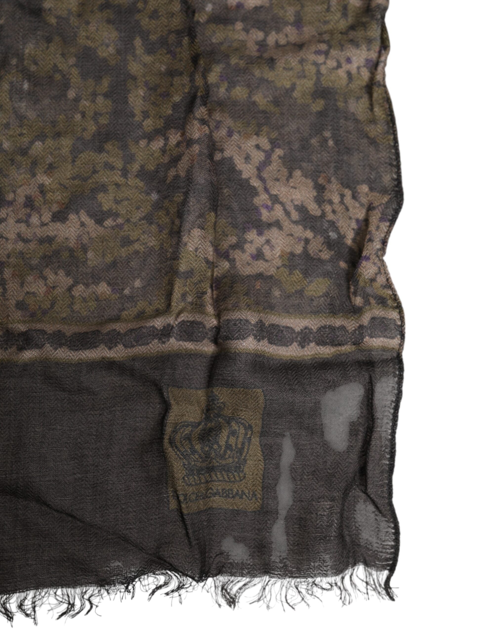 Camouflage Neck Warmer Wrap Foulard Scarf