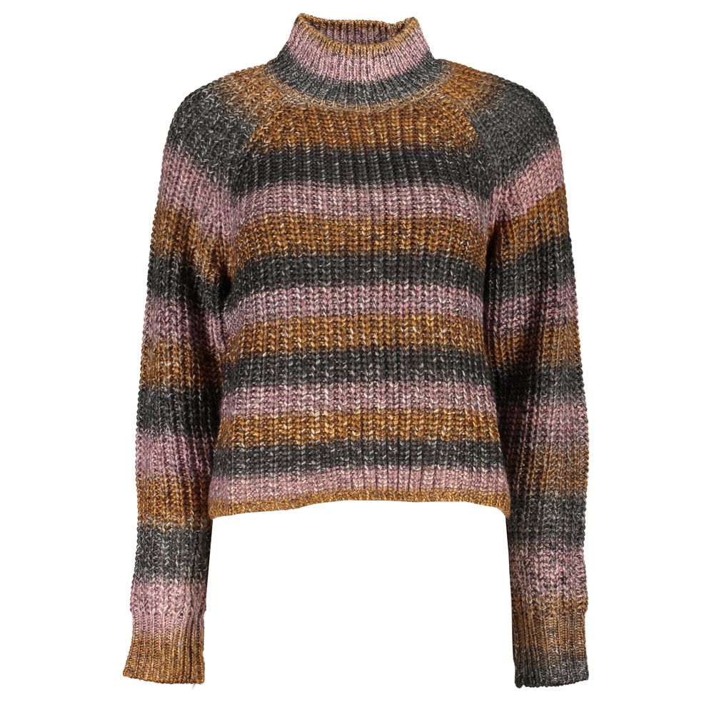 Gray Acrylic Women Sweater