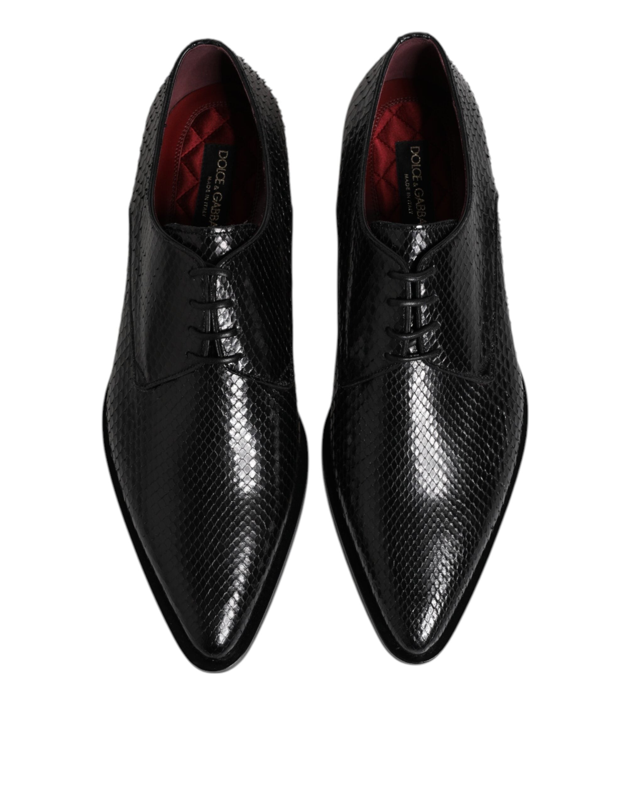 Black Leather Lace Up Dress Men Derby Shoes
