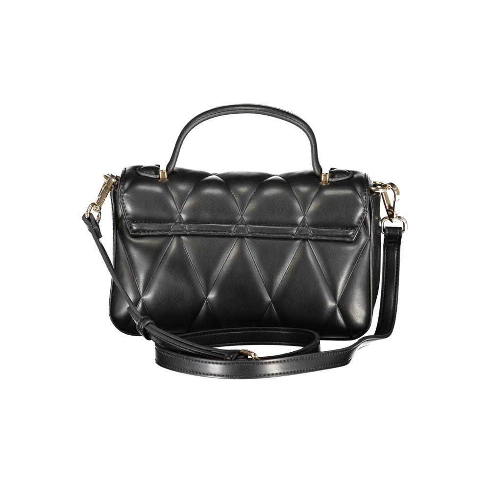 Nero Polyurethane Women's Shoulder Bag