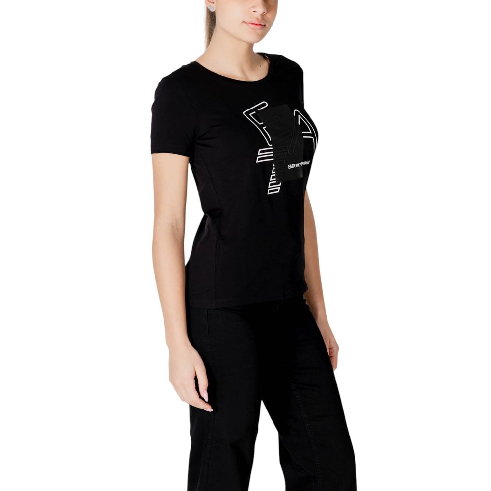 Black Cotton T-Shirt