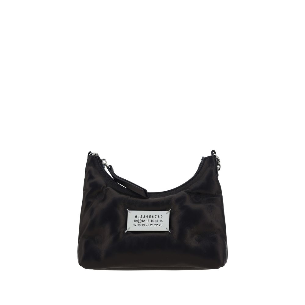 Black Calf Leather Bos Taurus Shoulder Bag