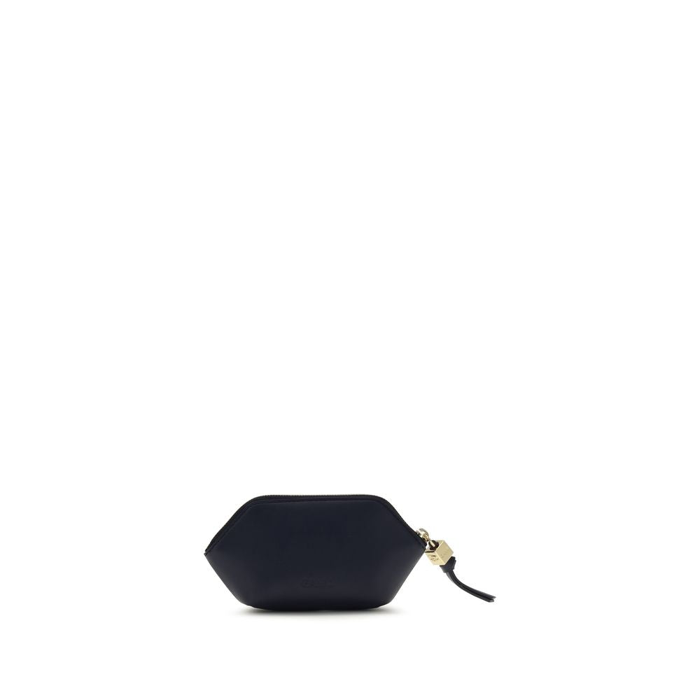 Black Recycled Leather Wallet
